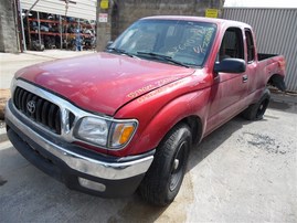 2003 TOYOTA TACOMA SR5 EXTRA CAB RED 2.4 AT 2WD Z20043